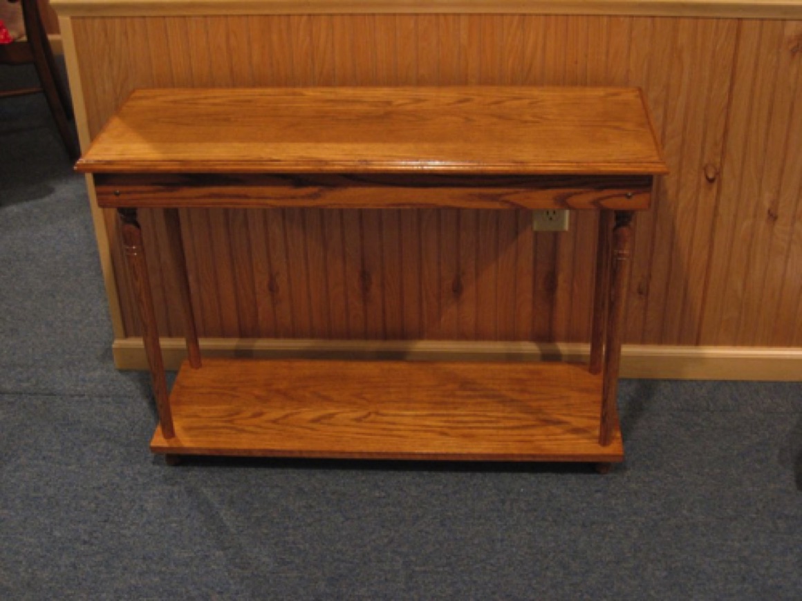 Barb's Sofa Table - 2009