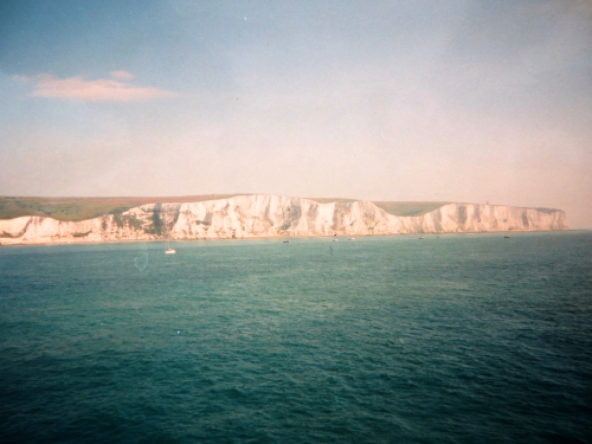 White cliffs of Dover