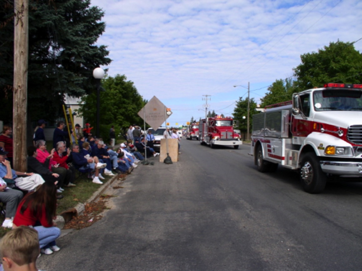 Equipment Parade - Downtown Roscommon